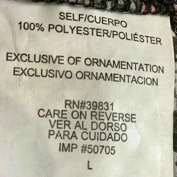 Democracy Kimono / Sheer Cardigan Colorful Women’s Size Large - Picture 8 of 9